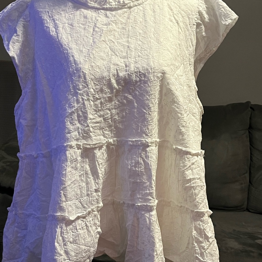 White Fashion Top